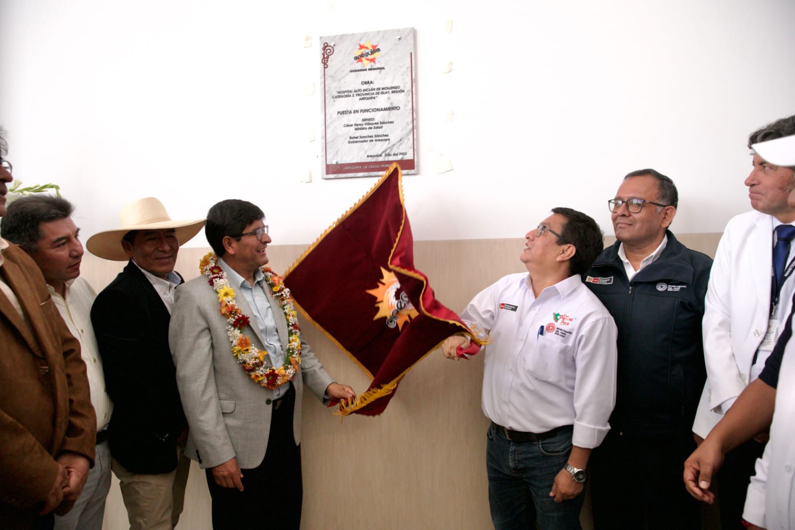 Gobierno regional de Arequipa inaugura hospital Alto Inclán