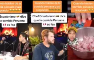 "Tiene ms potencial": Venezolano defiende la comida peruana tras las crticas de un chef ecuatoriano