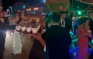 Una boda fuera de lo comn! Novios asombran a sus invitados repartiendo sopas