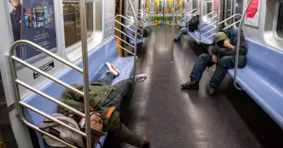 Ms de 100 mil personas sin hogar en Nueva York.