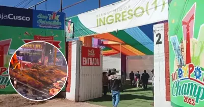 Feria Expochampa 2023 en Cusco.