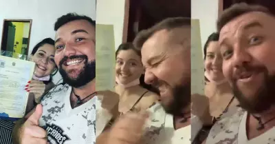 Se divorcian y deciden celebrarlo juntos, en Brasil.