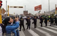 ATU reporta retraso de buses del Metropolitano por presencia de manifestantes en óvalo 'La 50'