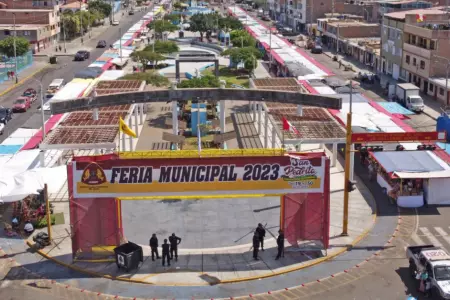 Feria municipal por San Pedro se mantiene en Chimbote una semana ms.