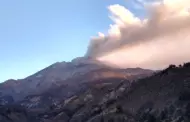 Alarmante! Volcn Ubinas de Moquegua emite fuertes explosiones y cenizas llegaran hasta a Arequipa