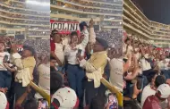 Abuelito 'crema' celebra su cumpleaos en el Estadio Monumental y recibe lindo gesto de los hinchas