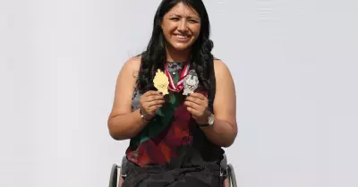 Pilar Juregui quiere traer "la medalla de oro" al Per.