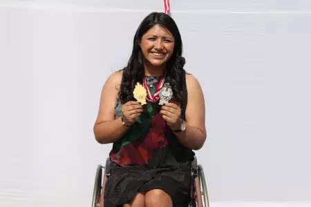 Pilar Juregui quiere traer "la medalla de oro" al Per.