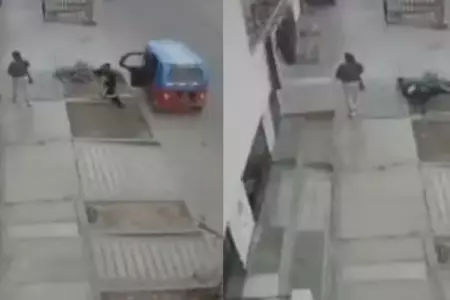 Ladrn huye tras tropezarse durante intento de robo.