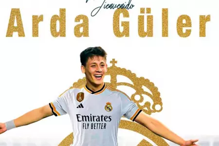 Arda Gler, nuevo jugador del Real Madrid.