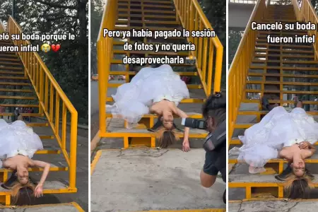 Novia cancela su boda, pero realiza su sesin de fotos.