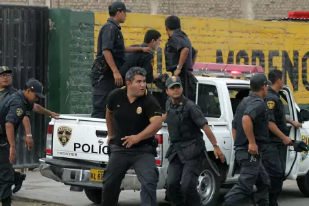 Polica de Huaral en contra de liberacin de delincuentes.