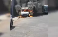 Trujillo: extorsionadores queman 4 vehculos en tan solo una semana
