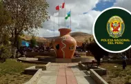 Pepean a policas en Huancayo: Fueron hallados en un parque luego que mujeres se llevaron sus armas