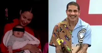 Paolo Guerrero presenta a su familia durante programa EN VIVO.