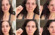 "Qu fuerte verme as": Mujer rompe en llanto al usar filtro de envejecimiento