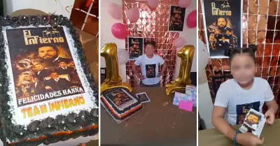 Nia festeja su cumpleaos al estilo de 'La Casa de los Famosos'.