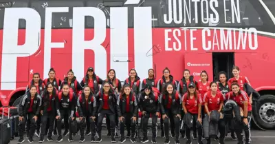 Seleccin peruana de ftbol femenino ya se encuentra en Buenos Aires.