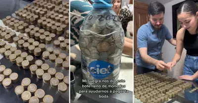 Madre entreg su dinero ahorrado para que su hijo se pueda casar.