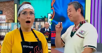 Chef coreano se burla de la sazn de Katia Palma en 'El Gran Chef Famosos': "El