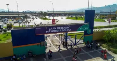 Comerciantes de Gran Mercado Mayorista de Lima levantan paro de 48 horas.