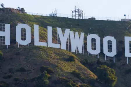 Actores de Hollywood en huelga.