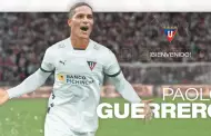 Es oficial! Paolo Guerrero es nuevo jugador de Liga de Quito hasta fines del 2023