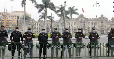 Tercera 'Toma de Lima': Palacio de Gobierno y Plaza de Armas cerradas y resguard