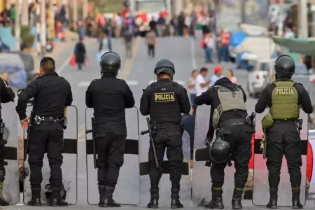 Polica recibe armamento no letal en Tacna