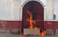 Huancavelica: Reportan enfrentamientos entre manifestantes y PNP tras intento de quema de Prefectura