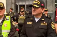 Tercera Toma de Lima: Detienen a manifestante en la Plaza San Martn por apuntar con lser a la PNP