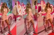 Flavia Laos: modelo deslumbra en el avant premier de "Barbie" en Argentina