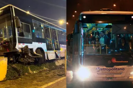 Despiste y choque de Metropolitano deja 8 heridos en Independencia