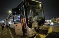 ATU iniciar "investigaciones pertinentes" tras accidente del Metropolitano en Independencia