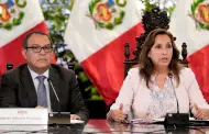 Mesa Directiva del Congreso: Dina Boluarte y Alberto Otrola saludan eleccin de Alejandro Soto