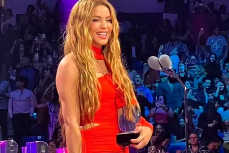 Shakira fue la mxima ganadora en los Premios Juventud 2023.