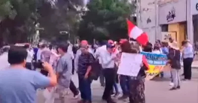 Protestas en Piura.