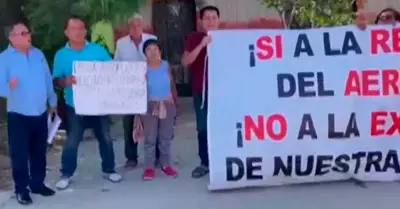 Piura: Exigen reubicacin del aeropuerto Guillermo Concha Ibrico por "ruidos mo