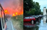 Italia: Tormentas e incendios hacen que el pas viva "los das ms complicados de la dcada"