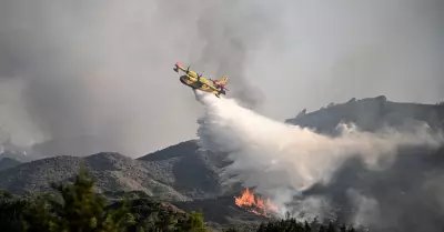 Se estrella en Grecia un avin bombardero de agua que combata incendios
