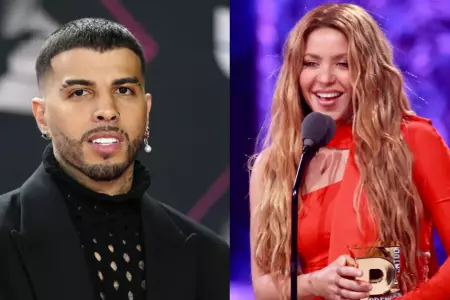Shakira y Rauw Alejandro en Puerto Rico
