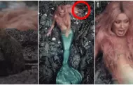 Shakira se lleva un gran susto al encontrarse con una rata durante la grabacin de su videoclip