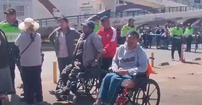Desfile en Cusco no aplic inclusin a personas con discapacidad.