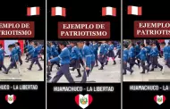 "Orgullo peruano": Escolar en muletas demostró su patriotismo en Fiestas Patrias