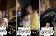 "Un noble gesto": Taxista devuelve celular a pasajera y recibe una gran sorpresa