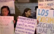 Lnea 2 del Metro de Lima: Vecinos amenazan con tomar obra y exigen que se abra tramo de avenida Nicols Aylln