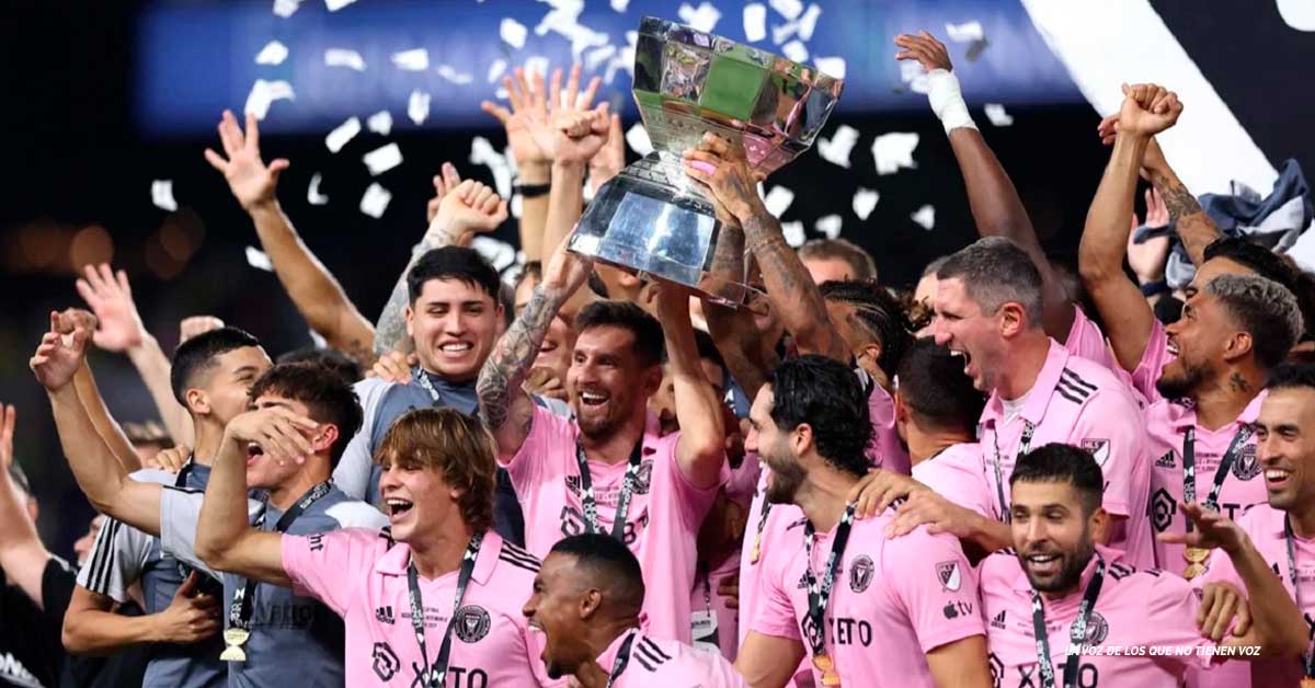 Messi gan su ttulo 44 con Inter de Miami, que se proclam campen de la Leagues Cup.