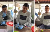 "Todo sea por la chamba": Venezolano imita el dejo piurano para vender ceviche
