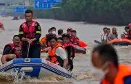 China: Pekn registr sus lluvias ms fuertes en 140 aos tras paso de tifn Doksuri