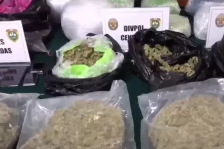 Polica decomisa 18 kilos de marihuana en La Victoria.